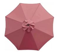 Copri Ombrellone Da Giardino 6/8 Stecche,Poliestere Impermeabile Anti-UV,Ombrellone Da Mercato Per Balcone Piscina Terrazza E Vari Spazi Esterni-Solo Telo.(Burgundy,11.5ft 8rib)