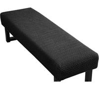 Copri Panca Elastico Antiscivolo per Sala da Pranzo, Fodera per Panca Jacquard Coprente, Copertura per banco Resistente a Macchie e peli di Animali, Rivestimento per Panca da Cucina(H)