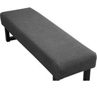 Copri Panca Elastico Antiscivolo per Sala da Pranzo, Fodera per Panca Jacquard Coprente, Copertura per banco Resistente a Macchie e peli di Animali, Rivestimento per Panca da Cucina(J)