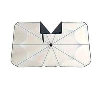 Copri parabrezza - 140 x 80 cm rinforzato pieghevole, ombrello per auto e protezione per parabrezza, protezione contro il calore interno, camion, SUV, MPV e finestrini, viaggio su