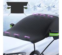 Copri Parabrezza Auto Ghiaccio per FIAT Panda 3 (III) 312/319 I 2012-2021 2022, Copri Parabrezza per Auto Inverno Telo Parabrezza Antighiaccio Antighiaccio(Green)