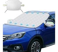 Copri Parabrezza Auto Inverno, 9 Magnete, Copriparabrezza Inverno Esterno per Maggior Parte dei Veicoli, Resistente alla neve, al ghiaccio, al gelo, alla polvere e ai raggi UV, 152 x 125cm
