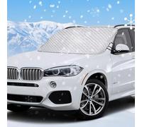 Copri Parabrezza Auto Inverno,Copri Parabrezza Auto,Telo antigrandine per AUTO Ripiegabile,Telo AUto antigrandine,TELO auto Protezione da Foglie,Gelo,Neve,Adatta Maggior Parte di AUTo(179 x140x122cm)