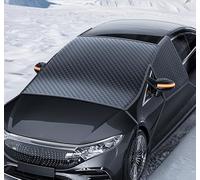 Copri Parabrezza Auto per Alfa Romeo Giulietta Type 940 Sprint 2010-2018 2019 2020, Copri Parabrezza Antineve Antipolvere Antighiaccio Pieghevole Accessori,Black+Orange