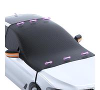 Copri Parabrezza Auto per Ford C-Max/Capri/Capri EV/Consul/Cougar/Crown Victoria/Escort, Telo Protettivo Antineve e Antighiaccio per Vetri Aanteriori Dell'auto Telo Protettivo Anti-Neve per Auto