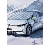 Copri Parabrezza Auto per Inverno, Copertura Auto Magnetico Universale, Telo Antighiaccio e Antineve, Copri Parabrezza Esterno per Maggior Veicoli, Protezione Anti-UV e Antigrandine Telo Antighiaccio