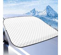 Copri Parabrezza Auto per Inverno e Estate Copertura Parabrezza Auto Copri Parabrezza Antigelo Auto Telo Parabrezza Antighiaccio Auto Protezione da Sole Gelo Neve Grandine 140 * 100CM