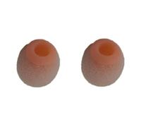 Copri parabrezza in schiuma, filtro antipop, con supporto in silicone, compatibile con microfono Rode Smartlav+ Lavalier con diametro di 4-5 mm (colore della pelle)