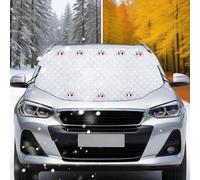 Copri Parabrezza per Auto, Antighiaccio Parabrezza Magnetico, Telo Copriparabrez