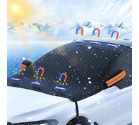 Copri Parabrezza per Auto,Copertura Parabrezza Auto,Telo Antigelo e Antighiaccio,Parasole Parabrezza Auto,Copri Parabrezza Auto,Magnetic,Adatto la Maggior Parte dei Veicoli
