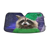 Copri Parabrezza per Car Pieghevole Parasole Auto Parabrezza Portabile Copri Vetro Car Universale per Estate Camion SUV Divertente E Carino Procione Invernale S