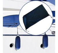 Copri parafango per barca Parafango per barca con tubo centrale in corda blu