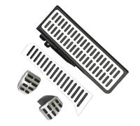 Copri pedale acceleratore e freno compatibili con Touran, Tiguan, Golf5, Golf6, Octavia, in acciaio inox, per un migliore controllo di guida