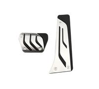 copri pedale freno Compatibile con 3 Series per F34 2013-2020 cuscinetti di protezione per pedale del freno a gas automatico in acciaio inossidabile.(AT Without Rest)