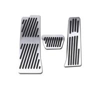 copri pedale freno Compatibile con 3 Series per G20 G21 2019-2022 Copertura del pedale dell'acceleratore Piastra della pastiglia del freno(Footrest AT 3pcs)