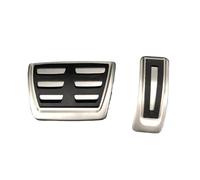 copri pedale freno Compatibile con Cayenne 2018-2020 pedali poggiapiedi freno a gas per auto.(AT 2pcs For LHD)
