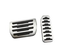 copri pedale freno Compatibile con Jaguar per XE XF 2016 2017 2018 2019 Pedali per auto Copertura per pedali automatici.(AT Without Rest)