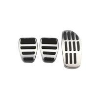 copri pedale freno Compatibile con Nissan per Qashqai per X-Trail T32 2014-2022 Copertura dei pedali del freno del carburante del gas in acciaio inossidabile(MT without rest)