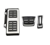 copri pedale freno Compatibile con Octavia 2012-2020 Pedali per auto Gas Freno Frizione Pedale Pad Cover(Full AT 3 Pcs)