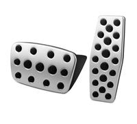 copri pedale freno Compatibile con Opel per Astra per Insignia 2011 2012 2013 2014 2015 Copripedali auto in acciaio inox.(2Pcs AT)