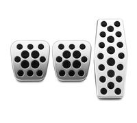 copri pedale freno Compatibile con Opel per Astra per Insignia 2011 2012 2013 2014 2015 Copripedali auto in acciaio inox.(3Pcs MT)