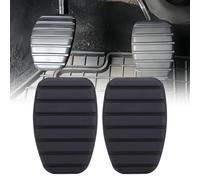 Copri Pedali,2pcs Gomma Freno Copripedali,Copertura per Pedali,Freno Frizione Pedale,Antiscivolo Frizione Freno Pedale Coeprtura,Rivestimento per Pedale del Freno e Frizione