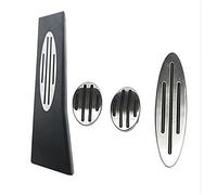 Copri Pedali Auto,Copripedali Auto Gas combustibile freno del poggiapiedi resto del piede del rilievo del pedale copertura Uso adatto per Mini Cooper One Hatch Hardtop Countryman Uso adatto per JCW R5