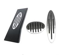 Copri Pedali Auto,Copripedali Auto Gas combustibile freno del poggiapiedi resto del piede del rilievo del pedale copertura Uso adatto per Mini Cooper One Hatch Hardtop Countryman Uso adatto per JCW R5