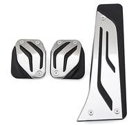 Copri Pedali Auto,Copripedali Auto Pedale Uso adatto per BMW 1 2 3 4 Serie F20 F21 F22 F30 F31 F32 F36 Coperchio del pad del pedale del pedale del pedale della frizione del freno del gas del carburant