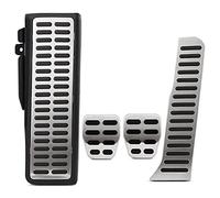 Copri Pedali Auto, Pedaliera Auto Automobile Pedale Uso adatto per Jetta MK5 Golf 5 6 Scirocco Cc. Coniglio Eos Tiguan Touran/Uso adatto per Skoda Octavia A5 Superb Yeti si Uso adatto per sedile Alt