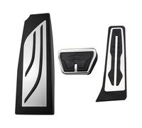 Copri Pedali Auto Per BMW E60 E61 E63 E64 E70 2004-2010 LHD Gas Freno Acceleratore Resto Piede Pedale Copertura Interni Auto Pedali(3Pcs AT with rest)