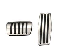 Copri Pedali Auto Per Buick Per Hideo 2009-2014 Per Lacrosse Per MK2 Accessori Per Auto Copri Pedale Del Freno Dell'acceleratore poggiapiedi per auto(Steel No Clip AT2pcs)