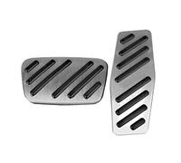 Copri Pedali Auto Per Chevrolet Per Blazer Per Equinox Cruze Lmpala 2017-2021 2 Pezzi Pedale Auto Freno A Gas Copertura(Silver)