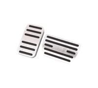 Copri Pedali Auto Per Civic 2016 2017 2018 2019 2020 2021 2022 Accessori Per Auto Pedali In Lega Di Alluminio Carburante Acceleratore Gas Pastiglie Freno(AT 2pcs Silver)