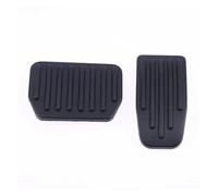 Copri Pedali Auto Per Copripedali Per Tutte Stagioni Modello 3/Y Set Pastiglie Freno Accelerator Metallo Antiscivolo Facile Aggiornamento(Black)