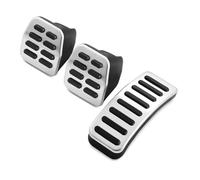 Copri Pedali Auto Per Polo Per Golf 4 Per Bora Beetle RSi Per GTI R32 Per A3 8l Per Sedile Pedale Morto Acciaio Inossidabile Resto Piede Pedali(MT Without Rest A)