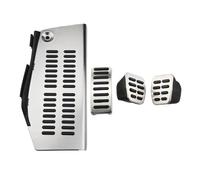 Copri Pedali Auto Per Skoda Per Fabia Copri Pedale Per Auto In Acciaio Inossidabile Copripedali(MT 4 PCS)
