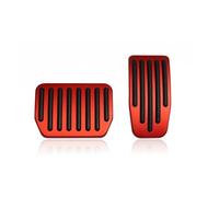 Copri Pedali Auto Per Tesla Per Il Modello Per Y Per 3 Highland Aggiornamento Pedale Pads Copertura Acceleratore Freno Resto Alluminio(Red)