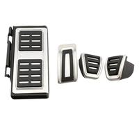 copri pedali auto Per VW Per Golf 7 Per GTi MK7 Per Passat Auto Pedali Cap Resto Del Piede Copertura Acceleratore Freno Frizione Pad Coperture(Full MT 4 piece)