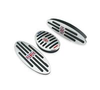 Copri Pedali Freno Copripedale Poggiapiedi Automatico Per MINI Per Cooper Per Countryman F60 R60 Per Clubman F54 R55 Per One R50 R53 R61 F55 F56 AT Pedaliera Auto(3piece Red Jack)