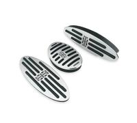 Copri Pedali Freno Copripedale Poggiapiedi Automatico Per MINI Per Cooper Per Countryman F60 R60 Per Clubman F54 R55 Per One R50 R53 R61 F55 F56 AT Pedaliera Auto(3piece Grey Jack)
