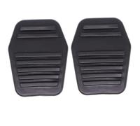 Copri pedali Freno Frizione Copertura Pedale Freno Della Frizione Gomma Per Auto 6789917 Parti Per Ford Per Fiesta Per MK5 Per Classic Per Ikon 2008 2007 2006 2005 2004 2003 2002 Pedale Copripedali(2P
