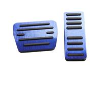 Copri Pedali Freno Per Chery Per Jetour X70 X90 Per Plus X95 Per Dashing 2018 2019 2020 2021 2022 2023 2024 Copripedale Freno Carburante Antiscivolo Pedaliera Auto(AT Blue)