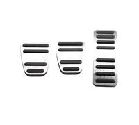 Copri Pedali Freno Per Chery Per Tiggo 7 8 2 3X 4 Per Pro Per Max Per Plus 2017-2023 Pedale Acceleratore Freno Auto Copertura Antiscivolo Pedaliera Auto(MT Silver)