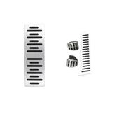Copri Pedali Per Jetta Per Golf MK5 MK6 GTI Per Scirocco Per EOS Per Tiguan Per Passat B6 B7 Per CC Line LHD Auto Pedale Pad Copertura(MT WITH REST)