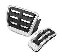 Copri Pedali Per Polo Per VW Per Golf 4 Per Bora Per Beetle RSi Per GTI R32 Per A3 8l LHD Pedali Per Auto Sedile Pedale Morto Resto Piede Copripedali(AT Without Rest D)