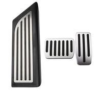 Copri Pedali Per Tesla Per Model 3 Per Model3 2017-2021 Pedali Per Auto LHD Pedale Morto Resto Del Piede Pedale Coperchio Protettivo Accessori Freno Frizione Pedale(AT With Style 1 Rest)