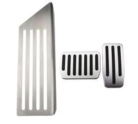 Copri Pedali Per Tesla Per Model 3 Per Model3 2017-2021 Pedali Per Auto LHD Pedale Morto Resto Del Piede Pedale Coperchio Protettivo Accessori Freno Frizione Pedale(AT With Style 2 Rest)