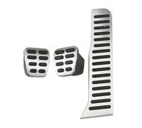 Copri Pedali Per VW CC Per Passat B6 B7 R36 Per Line Per Skoda Per Superb Acciaio Inox LHD Auto Pedali Gas Freno Poggiapiedi Pedale Copertura Copripedali(3Piece MT)
