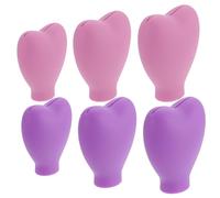 Copri Pennelli per Make-up in Silicone 6 Pezzi, Varie Misure Protettive | Impermeabili e Morbidi al Tatto, Mantengono la Forma, per Viaggio e Asciugatura Dopo il Lavaggio